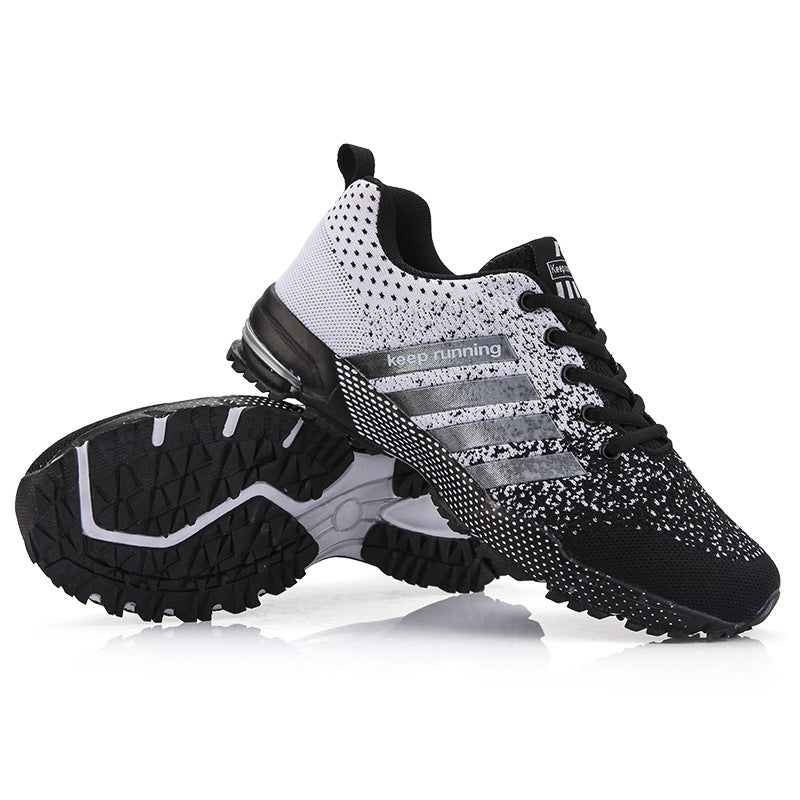 Casual Breathable Fly Woven Mesh Sneakers – BahirHouse
